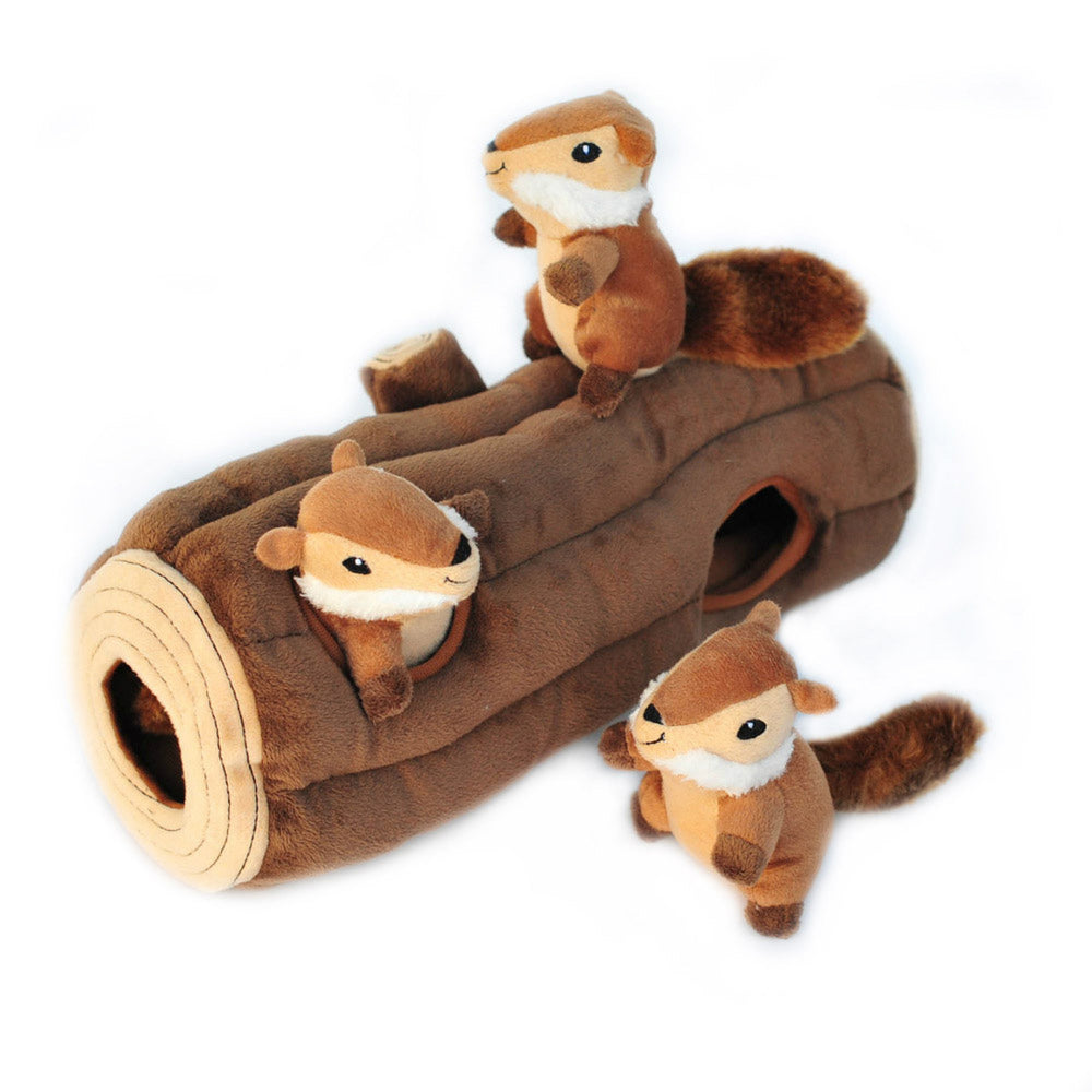 Log Burrow Plush Toy